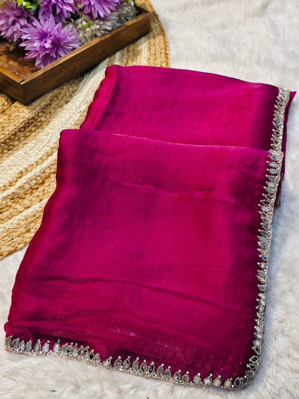 Designer Frendy Silk Saree for Women – Soft & Rich Look with Blouse