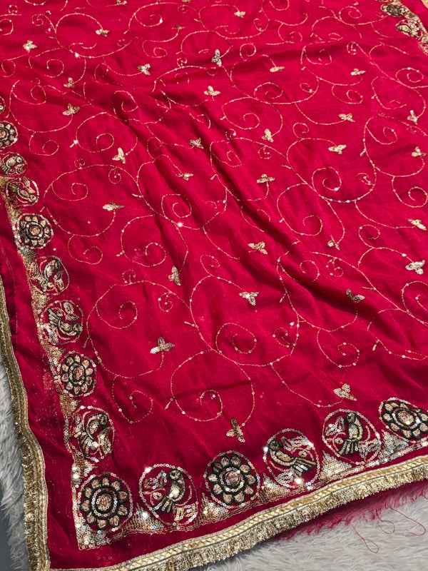 Elegant Chiffon Saree – Lightweight & Graceful