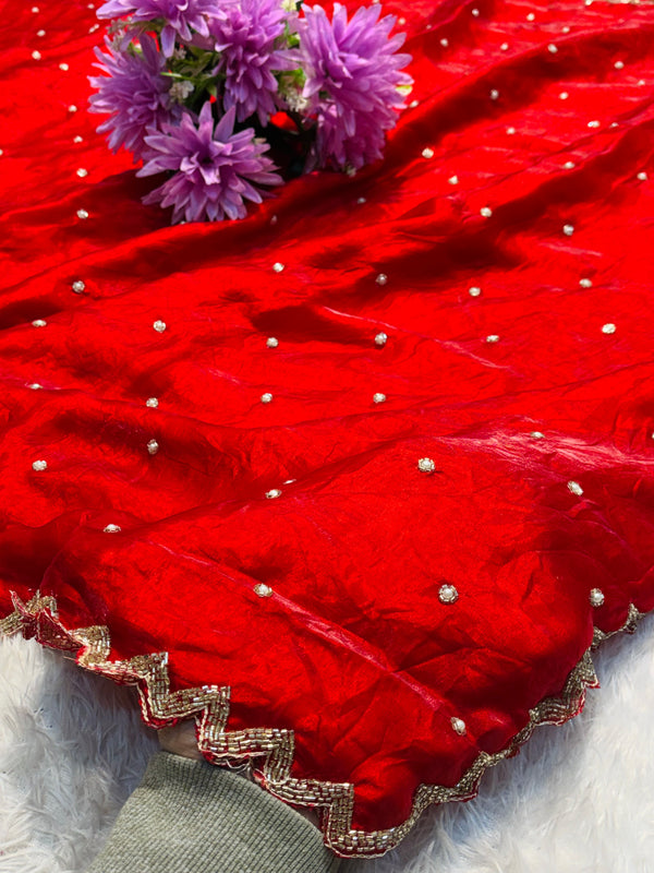 Frendy Silk Saree – Soft Designer Silk Saree with Elegant Weaving & Blouse Piece