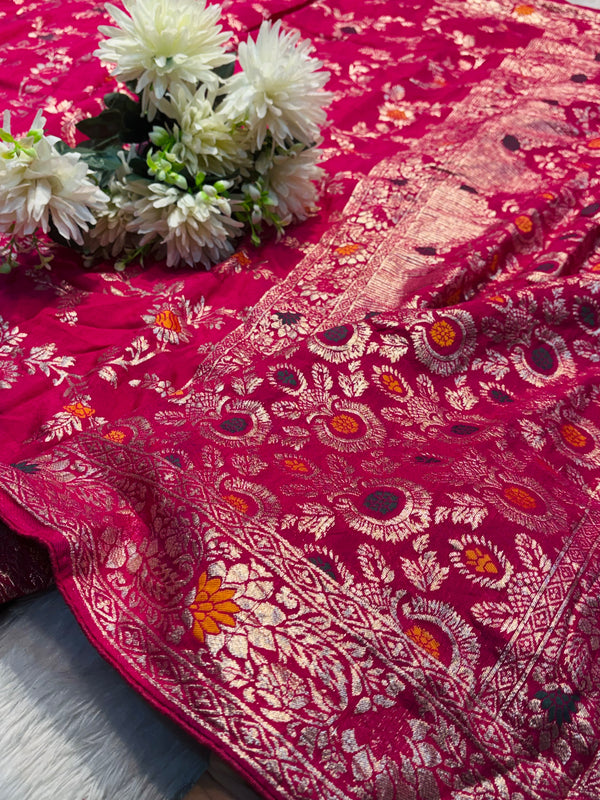 Beautiful Silk Saree with Elegant Look
