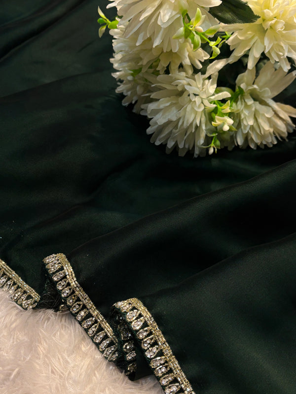 Rangoli Silk Saree – Elegant Designer Party Wear Saree with Rich Texture