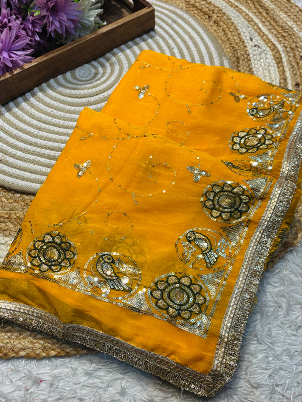 Elegant Chiffon Saree – Lightweight & Graceful