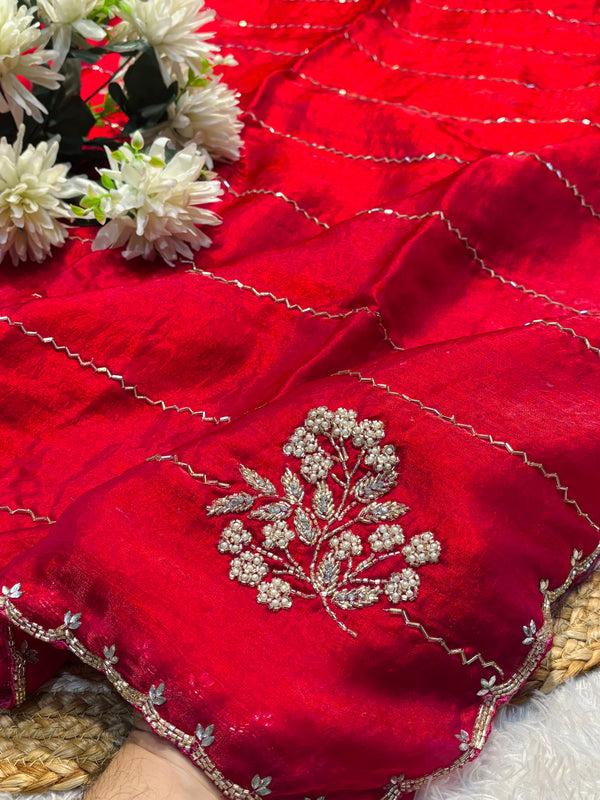 Frendy Silk Saree – Elegant Party Wear Collection