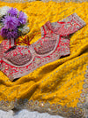 Premium Frendy Silk Saree with Ready-Made Blouse – Elegant Festive Wear
