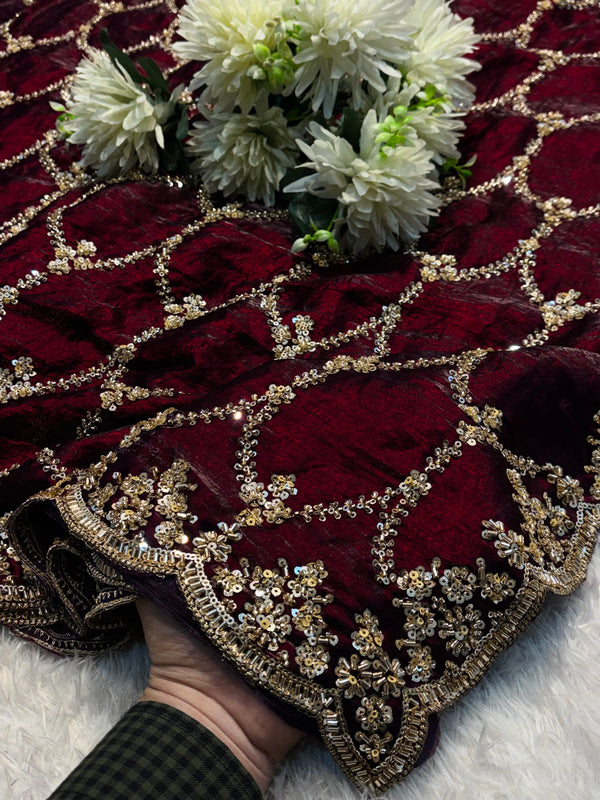 Elegant Satni Saree – Premium Soft Fabric Designer Party Wear Saree