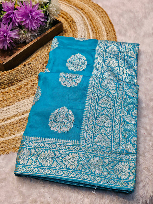 Elegant Pure Silk Saree with Rich Traditional Weave