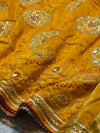 Elegant Gaji Silk Saree with a Rich Traditional Look