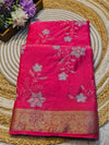 Elegant Chinon Saree with Soft Flow & Rich Finish