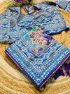 Premium Crab Silk Position Print Saree with Elegant Designer Look