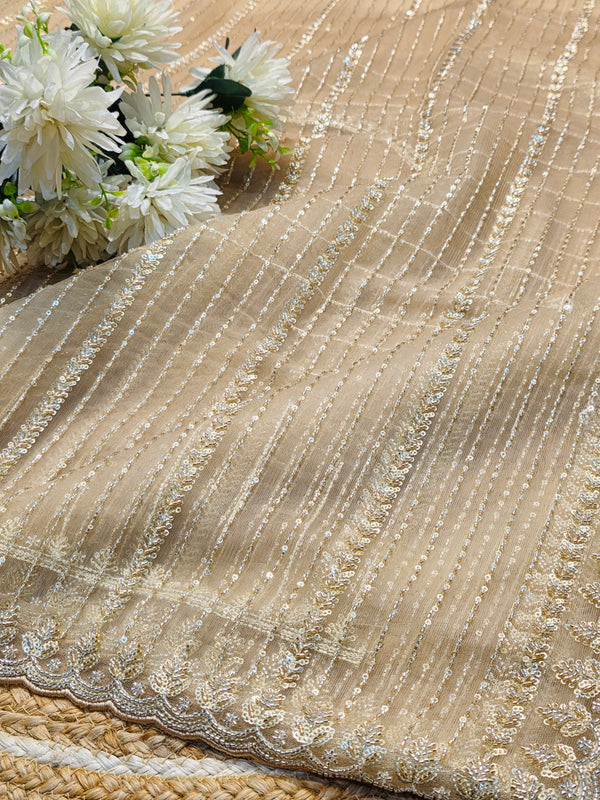 Premium Soft Net Saree with Heavy Work Blouse – Wedding Special
