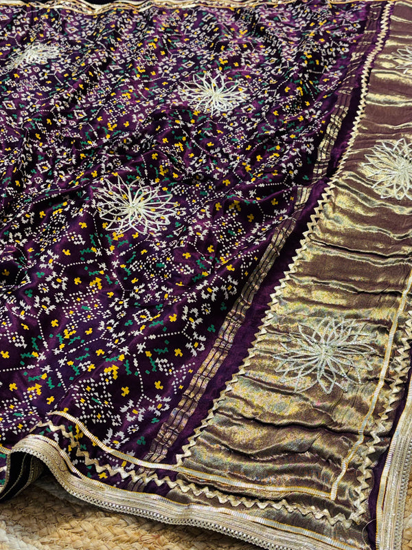 Gaji Silk Saree | Elegant Traditional Designer Saree