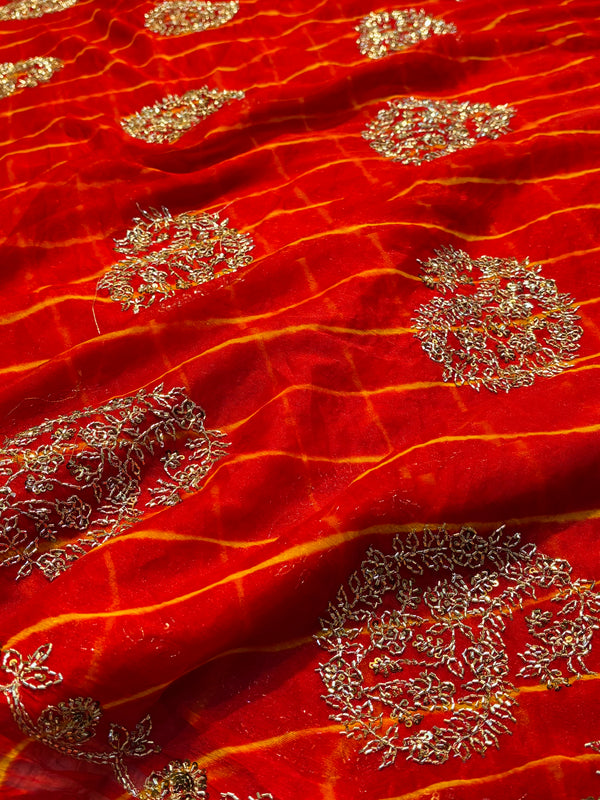 Semi Chiffon Saree with Elegant Flow & Lightweight Comfort