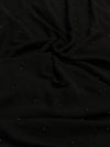 Elegant Black Georgette Saree with Stylish Look
