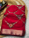 Elegant Semi Chiffon Saree with Lightweight Flow & Graceful Fall