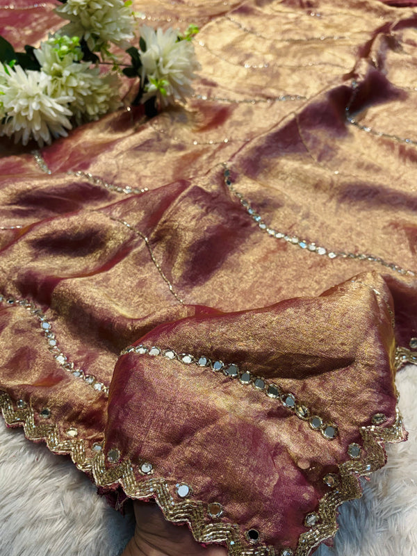 Frendy Silk Saree with Designer Blouse – Soft & Elegant Party Wear