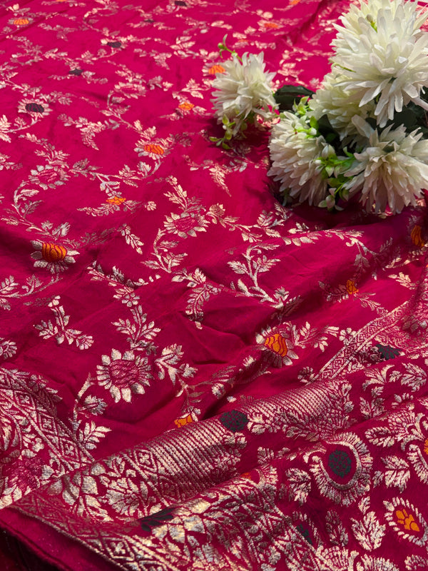Beautiful Silk Saree with Elegant Look