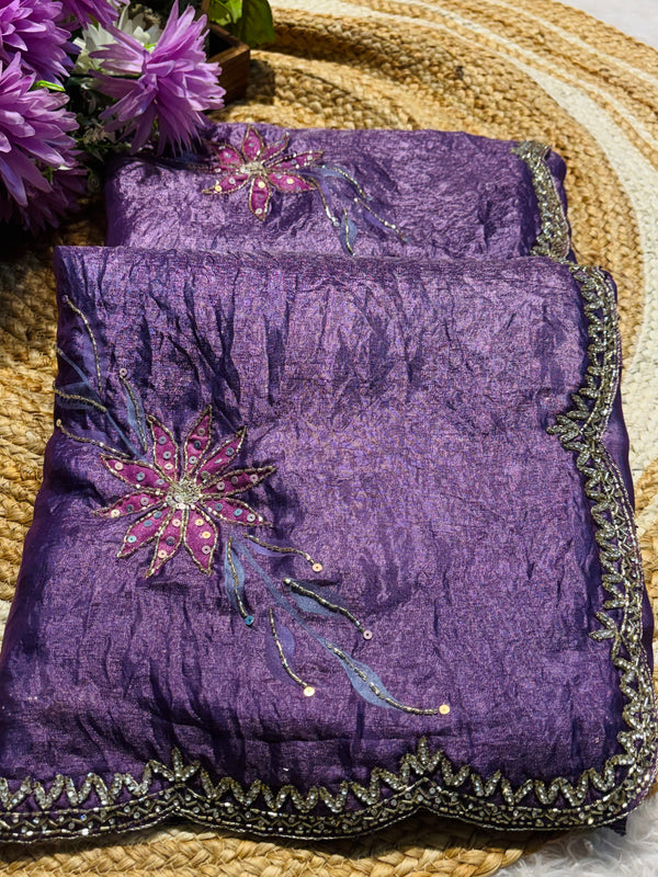 Premium Frendy Silk Saree – Soft & Luxurious Look