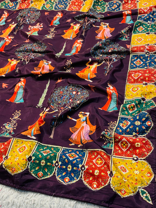 Elegant Designer Saree with Premium Fabric & Stylish Blouse Piece