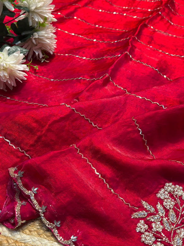 Frendy Silk Saree – Elegant Party Wear Collection