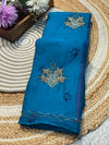 Elegant Chiffon Saree with Lightweight Flowy Fabric & Blouse
