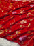 Semi Chiffon Brush Paint Saree with Unstitched Blouse Piece
