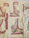 Elegant Silk Kashmiri Thread Work Saree with Designer Blouse