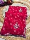 Elegant Georgette Chiffon Saree