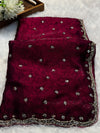 Frendy Silk Saree – Elegant Soft Silk Designer Saree with Blouse Piece