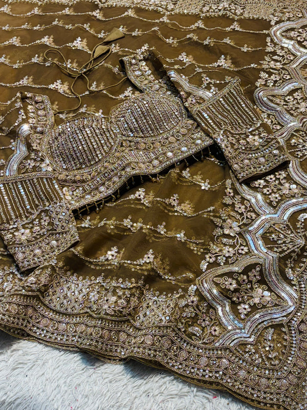 Elegant Net Saree with Ready-Made Blouse