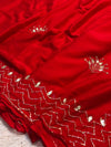 Elegant Chiffon Saree with Running Blouse Piece