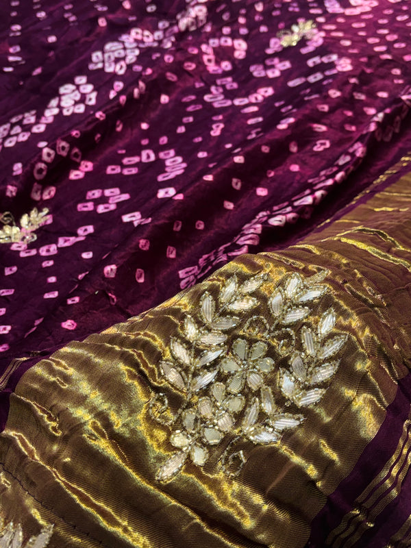 Gaji Silk Saree | Elegant Traditional Designer Saree