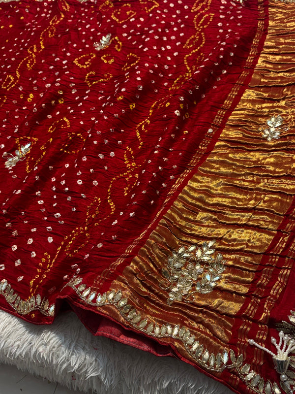 Gaji Silk Saree | Elegant Traditional Designer Saree