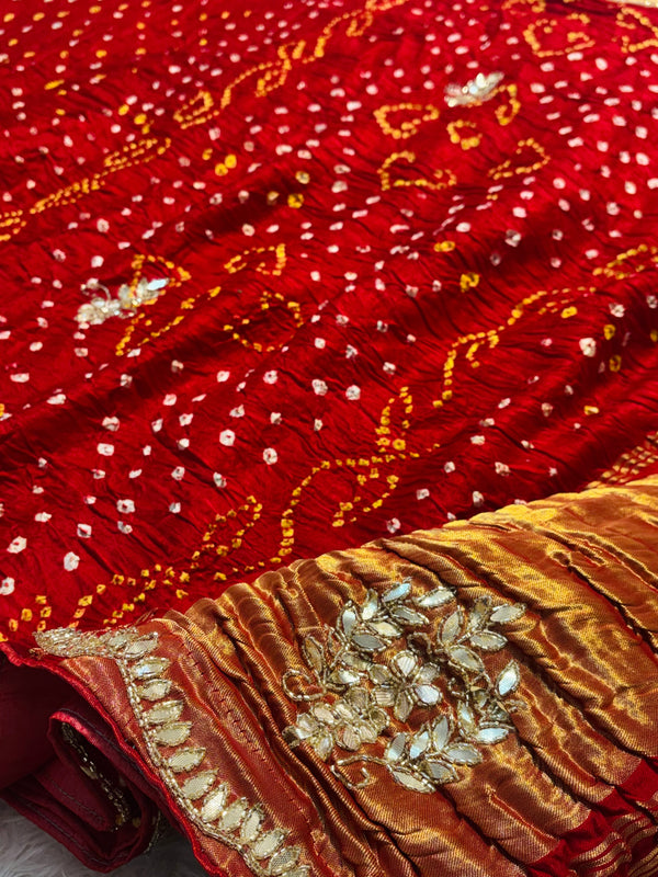 Gaji Silk Saree | Elegant Traditional Designer Saree