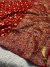 Khaddi Georgette Saree | Elegant Traditional Designer Saree