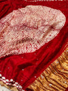 Elegant Gaji Silk Saree with Traditional Design