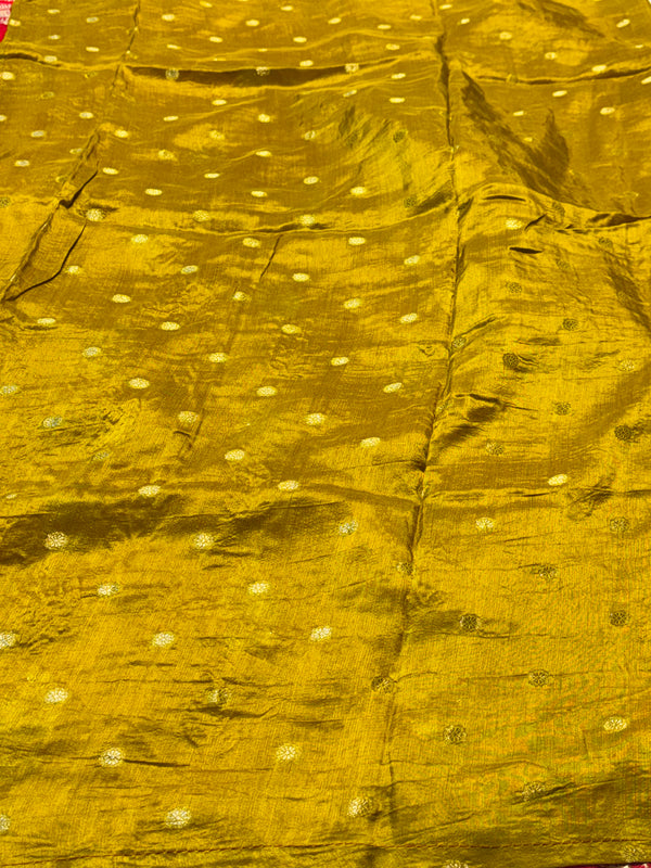 Elegant H.O. Silk Saree with Traditional Detailing