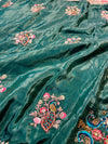 Elegant H.O. Silk Saree with Intricate Handwork