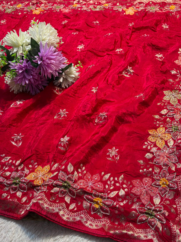 Elegant Silk Saree with Timeless Traditional Charm