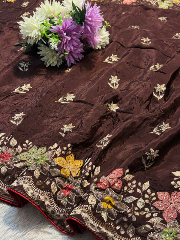 Elegant Silk Saree with Timeless Traditional Charm