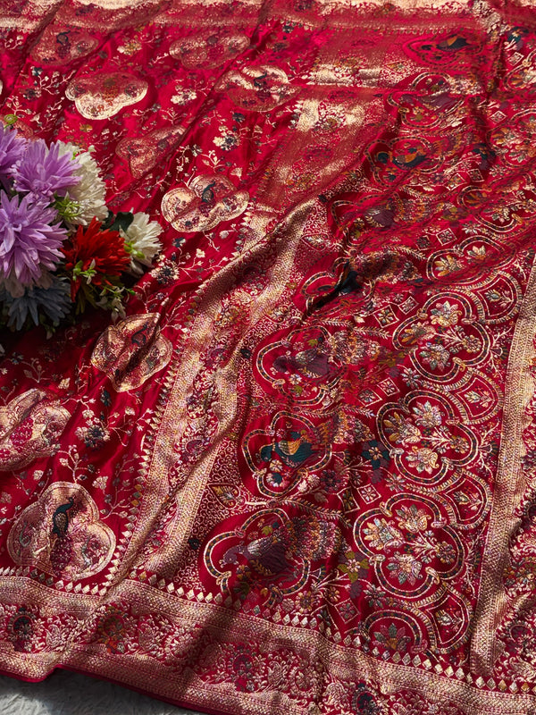 Elegant Silk Saree with Premium Finish & Graceful Drape