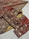Elegant Net Saree with Ready-Made Blouse