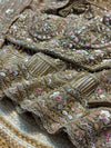 Elegant Net Saree with Ready-Made Blouse