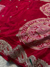 Premium H.O. Silk Saree with Elegant Handwork
