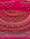 Premium Net Saree with Designer Blouse