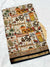 Ajrakh With Kalamkari Design Hand Block Print Maslin Soft Silk Saree M5