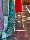 Wisteria Purple Printed Soft Patola Silk Saree