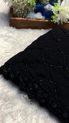 Black Georgette Saree – Elegant Party Wear Designer Saree with Blouse